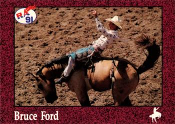 1991 Rodeo America Set B #37 Bruce Ford Front